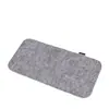 Ventas Directas de Fábrica Estilo Coreano Moderno Bolso para Gafas de Fieltro Rectangular Color Caramelo para Gafas Precio Bajo Venta al por Mayor