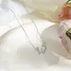 Colar de Concha de Borboleta de Alta Qualidade Estilo Ins Versão Coreana Acessórios para Mulheres Design de Verão Colar de Borboleta Yiwu