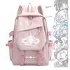 Wuthering Waves Floro Merchandising del Juego Costa Negra Desconocida Lina Xita Mochila Unisex para Estudiante