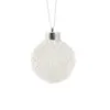 Nueva Bola de Navidad Perla Blanca Bola de Plástico Lujo Accesible Bola de Gama Alta Colgante para Árbol de Navidad Decoración Colgante Disposición de Decoración