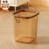 Papelera Grande Nueva, Creativa y Sencilla para Uso Doméstico, Gran Capacidad para Cocina, Inodoro, Baño, Sala de Estar, Dormitorio, Cubo Cuadrado