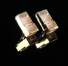 Cable de red RJ45 Cabeza de Cristal Super cinco 8 núcleos conector para computadora cobre puro seis cabeza de tres puntas 8P8C Conector de Cristal