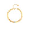 Pulseira de Aço Titânio Espiga de Trigo Pulseira Pulseira Pulseira de Aço Inoxidável Pulseira Pulseira Multicor Inalterável Doce Significado Senhoras