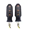 Sinalizador de Direção Mini Motocicleta Amarelo Pequeno Tubarão Europeu e Americano Transfronteiriço 3LED Alta Luminosidade E1 Adequado para Honda Modificado Mk-200