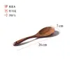 Utensilios de Cocina Antiadherentes de Madera Espátula de Madera con Mango Largo Espátula para Ollas de Madera Juego de Espátulas y Cucharas de Madera Espátula para Ollas de Madera Cucharón de Sopa