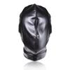 Productos para Adultos Directos de Fábrica Máscara de Cuero Cobertura de Casco Integral Aparatos Sexy para Mujeres Juguetes Sexy de Cuello Alto