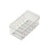 Caja de almacenamiento de cable de datos de lujo ligero, compartimento para cable de carga de cargador de teléfono móvil, cable de alimentación, caja organizadora de escritorio a prueba de polvo con tapa