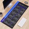 Alfombrilla Personalizada para Teclado y Ratón, Guía Grande de Teclas de Acceso Rápido para Oficina, Alfombrilla para Escritorio de Computadora, Alfombrilla de Juego Inglesa para TikTok, Antideslizante