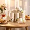 Vasos de papel desechables gruesos para invitados, adecuados para uso doméstico y comercial, disponibles al por mayor para oficinas, de grado alimenticio, para beber té, al por mayor para supermercados
