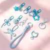 Llavero Colgante de Dibujos Animados DIY Hecho a Mano Cadena para Bolso Teléfono Cadena Terminada Anilla Abierta Paquete de Materiales Adornos Accesorios
