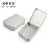 Chá Branco Fuding Pedaços Quadrados 5 Infusões Lata de Chá Portátil Pu'er Casca de Tangerina Seca Bolo de Chá Branco Chá Seco Metal Pequena Caixa de Ferro Caixa Vazia