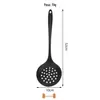 Conjunto de Utensílios de Cozinha de Silicone de Grau Alimentício Escorredor Integrado Panela Antiaderente Especial Resistente a Altas Temperaturas Colher para Panela Quente Filtro Escorredor para Dumplings