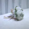 191 Buquê de Noiva Mori Buquê de Casamento Flores de Simulação Rosa Enviar Namorada Pedido de Casamento Registro Foto de Casamento Buquê
