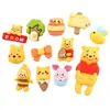 Acessórios de Cabelo da Série Poo, Sapatos Infantis, Capas para Celular, Acessórios de Resina, Cola Creme, Materiais de Decoração DIY do Ursinho Pooh de Desenho Animado