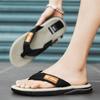 Chanclas de verano para hombre, nuevas, para exteriores, con suela suave y tacto suave, sandalias antideslizantes, sandalias de playa vietnamitas resistentes al desgaste