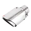 Directo de fábrica garganta de escape modificada para coche AK doble garganta de escape de acero inoxidable calibre 63 tubo de escape universal garganta de escape boca de escape