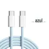 Cabo de dados ctoc dupla cabeça Tipo-C Apple 15 é adequado para linha de carregamento iphone15 linha de carregamento rápido robusta 60W