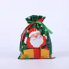 Nueva Bolsa de Regalo de Navidad con Cordón Bolsillo de Papel de Aluminio para Halloween Bolsa de Regalo de Dulces Bolsa Creativa Al Por Mayor