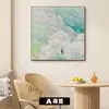 Pinturas de Paisajes Nórdicos para Sala de Estar y Dormitorio, Pinturas de Entrada Personalizadas con Temática de Sanación, Pinturas Decorativas para Hoteles y Restaurantes, Pinturas para Proyectos