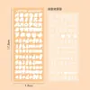 Pegatina de Tarjeta Goo Pegatina Láser Coreana Material para Diario de Mano Pegatina Linda Impermeable Pegatina DIY Pegatina Personalizada Decoración