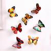 Creativa luz nocturna de mariposa luminosa LED de colores, simulación tridimensional, adhesivo de pared decorativo, lámpara de mariposa luminosa al por mayor
