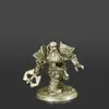 Figurita de Juguete Modelo Soldado Cibernético Tech Punk Futurista de Cobre Sólido Vintage, Adorno de Cobre para Escritorio para Hombres