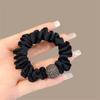 Corea del Sur 2022 Primavera y Verano Nuevo Anillo para el Cabello de Lazo Grande para Mujer Cuerda de Cabello Simple Elegante Goma para Cola de Caballo Accesorios para el Cabello