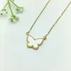 Collar de Acero Inoxidable para Mujer Joyería de Nicho Versátil Colgante de Cobre Cadena Elegante para Clavícula Joyería Cadena de Lujo Ligero