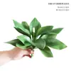 Suculenta Verde de Agave Simulada en Maceta Planta Verde Bonsái Decoraciones de Escritorio Adornos Tienda en Casa Ventana Paisajismo Plantas en Maceta