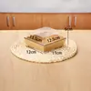 Caja de embalaje, caja para sándwich, caja para pastel de nieve, caja para pastel de hebras de carne, caja de embalaje para hornear pasteles y pan de papel kraft, desechable