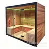 Sala de Suor em Cedro Vermelho Importado, Caixa de Suor e Fumigação de Suor, Sala de Vapor Seco e Ondas de Luz Venda Direta, Fogão de Sauna, Sala de Sauna a Vapor Úmido