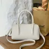 Bolsa Boston de Bowling de Nicho Feminina 2026 Primavera Nova Bolsa de Mão Bolsa Baguete de Grande Capacidade para Ombro