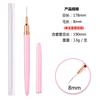 Bolígrafo de tracción para nail art transfronterizo, varilla de metal muy fina, multi-especificación, bolígrafo para pintura a color, juego de pinceles para tirar de uñas, suministro directo de fabricantes