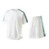 Nuevo Traje Deportivo y Casual de Verano 2025, Camiseta de Manga Corta Transpirable Fina a Cuadros y Shorts