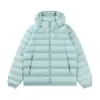 Transmisión en vivo estilo unisex chaqueta acolchada de algodón acanalado invierno nuevo estilo con capucha estilo pareja engrosada para baja estatura abrigo chaqueta acolchada de algodón