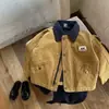 Jaqueta Jeans Masculina Estilo Outono Moda de Rua Estilosa Roupas de Outono Infantis Novas Blusas de Outono Masculinas Roupas Infantis para Meninos
