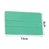Ferramenta Raspador de Filme de Mudança de Cor de Material Macio para Carro Roupas de Carro Placa Macia Quadrada Foto Veludo Espessado Raspador Anti-Risco