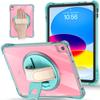 Adecuado para iPad10th 10.9 2022 Funda iPad Soporte Giratorio Correa de Mano Funda Anticaídas