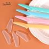 Cuchillo para recortar cejas tipo seguridad mango recto antiarañazos especial para hombre y mujer cuchillo de afeitar cejas para principiantes novatos fábrica de cuchillas para afeitar cejas