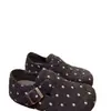 Serie de Lunares - Zapatos casuales de cuero con hebilla de lunares estilo coreano con suelas gruesas, nueva colección otoño temprano 2026 para mujer