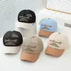 Gorra de Malla Minimalista Estilo Japonés para Niños Modelo Nuevo Verano 2026 Gorra de Sol para Niños de 2 a 7 Años Gorra de Béisbol con Letra para Niñas Tendencia