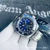 Relógio do Rei Fantasma: Relógio Mecânico Automático com Mostrador em Gradiente de Cor, Série Submariner, Relógio de Pulso Luminoso à Prova d'Água de Alta Qualidade