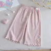 Pantalones de Niña Verano 2026 Nuevos Pantalones Casuales Cortos para Niños Pantalones de Pierna Recta de Verano Pantalones Finos Anti-Mosquitos para Bebé Niña