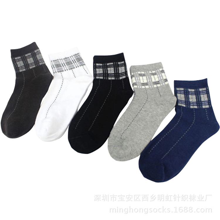 学院风日单男士商务袜