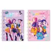 Caderno Espiral A5 para Menina Caçadora de K-Pop Transfronteiriço Caderno Espiral A7 Caderno Pequeno Estilo Ins Caderno Caderno para Anotações Livro de Recados