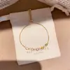 ¡Pulsera apilada de diamantes de colores! Pulsera de calabaza con circonita chapada en oro real, joyería de diseño niche estilo ins coreano para mujer