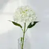 Simulação flor de hortênsia colorida única decoração de casamento arranjo de flores buquê decoração fileira de flores decoração de caminho de entrada fábrica de flores artificiais atacado