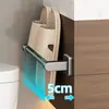Suporte de Chinelos para Banheiro Doméstico, Prateleira de Armazenamento para Banheiro sem Furos, Organizador de Armazenamento de Sapatos, Cabide de Parede para Banheiro com Drenagem