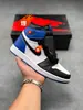 Suministro Exclusivo Transfronterizo de Putian Air Aj1 Jordan 1 Bajo Alto Unisex Colaboración Casual Deportiva Cultura del Baloncesto Zapatillas