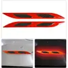 Tira Anticolisión para Coche Pegatina Protectora para Manija de Puerta Patrón de Fibra de Carbono Pegatina Decorativa de Personalidad Tridimensional 3D Pegatina de Advertencia Reflectante Nocturna